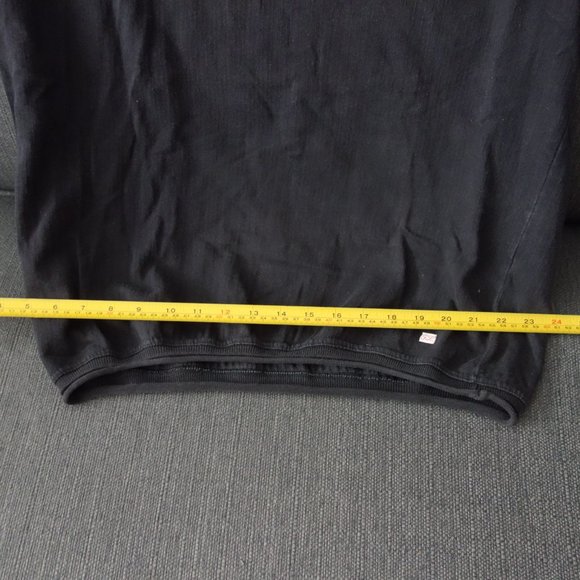 Filatures du Lion Short Sleeve Black Top - Size M - Picture 4 of 11